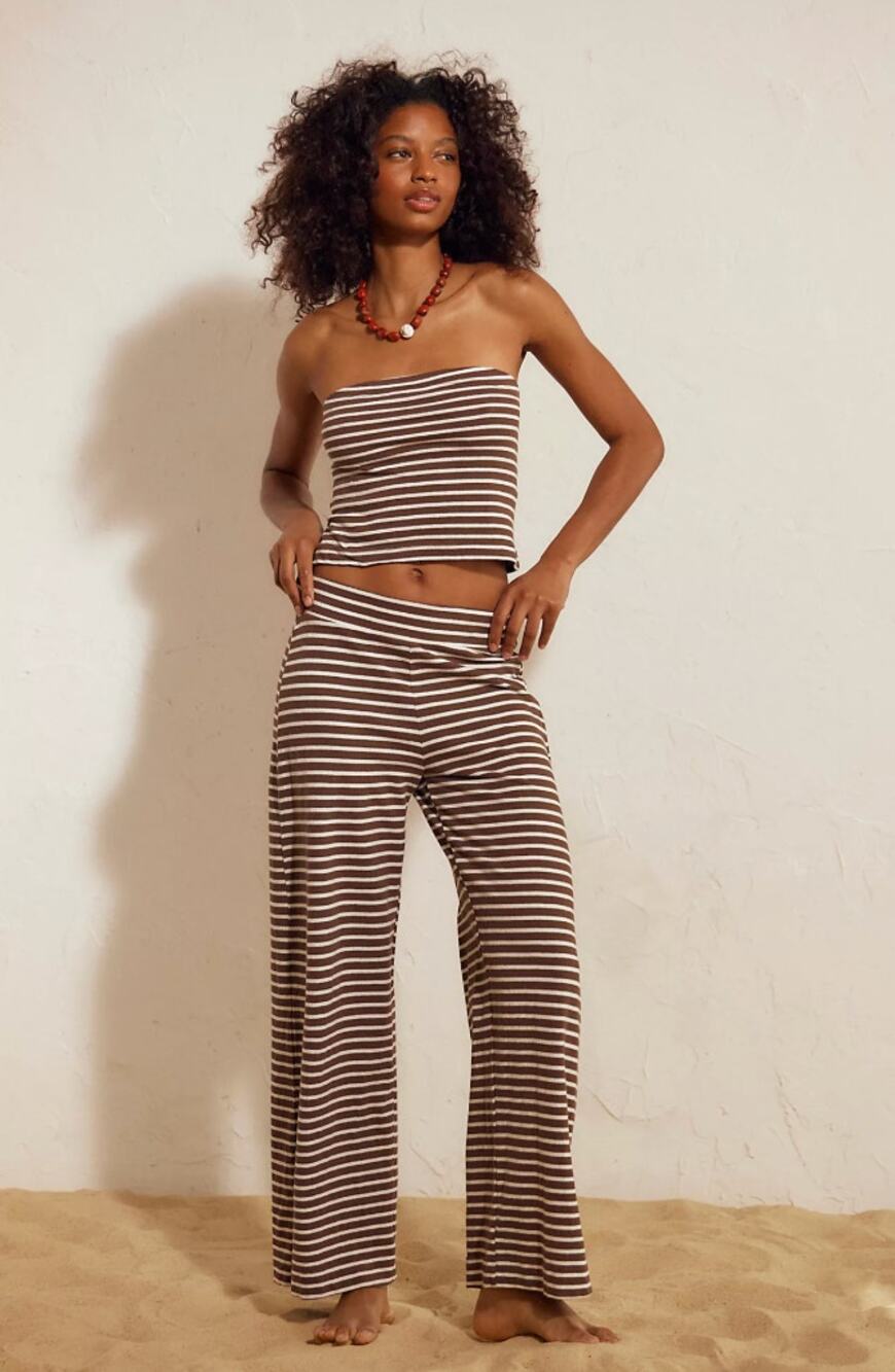 Free People sailor pants brown - size medium